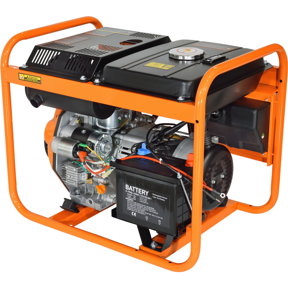 Генератор CARVER PPG-5000DE - 01.020.00051 - фото 2