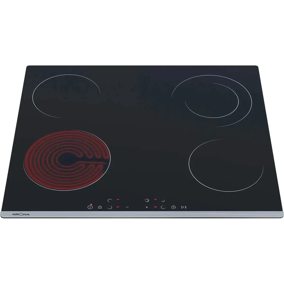 Электрическая варочная панель KRONA LUNA 60 BL/S K - КА-00005266 - фото 2