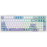 Клавиатура AULA F99 White-Blue-Purple