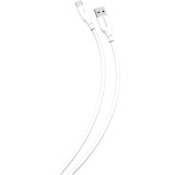 Кабель USB - USB Type-C, 1м, SmartBuy iK-3112-S25w White
