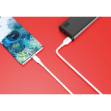 Кабель USB - USB Type-C, 1м, SmartBuy iK-3112-S25w White