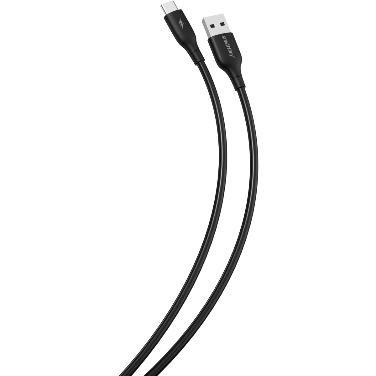 Кабель USB - USB Type-C, 1м, SmartBuy iK-3112-S25b Black