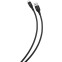 Кабель USB - USB Type-C, 1м, SmartBuy iK-3112-S25b Black