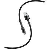 Кабель USB - USB Type-C, 1м, SmartBuy iK-3112-S26b Black