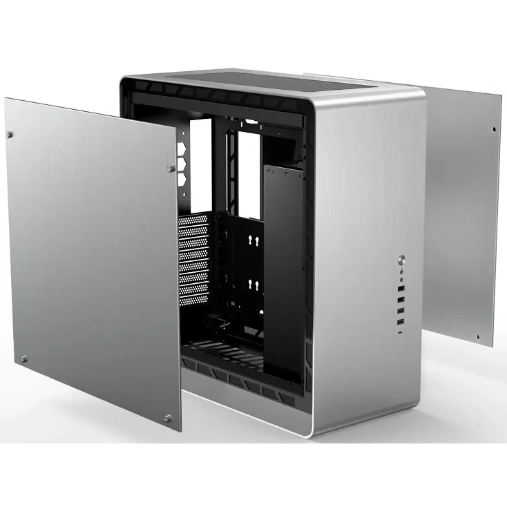 Корпус Jonsbo UMX6S-A Silver - фото 10