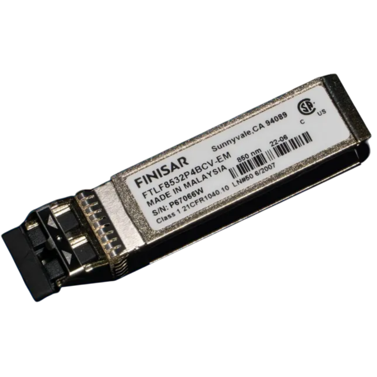 Трансивер Finisar FTLF8532P4BCV-EM