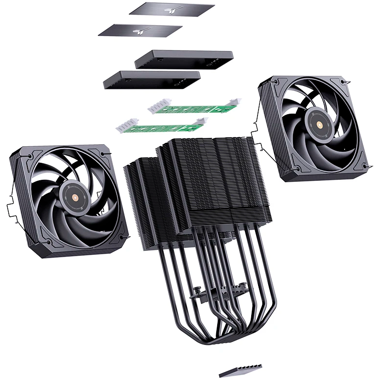 Кулер Jonsbo HX6280 Black - фото 14