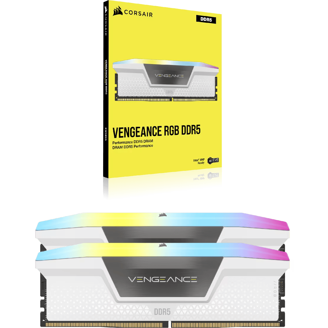 Оперативная память 32Gb DDR5 6000MHz Corsair Vengeance RGB (CMH32GX5M2B6000Z30W) (2x16Gb KIT) - фото 4