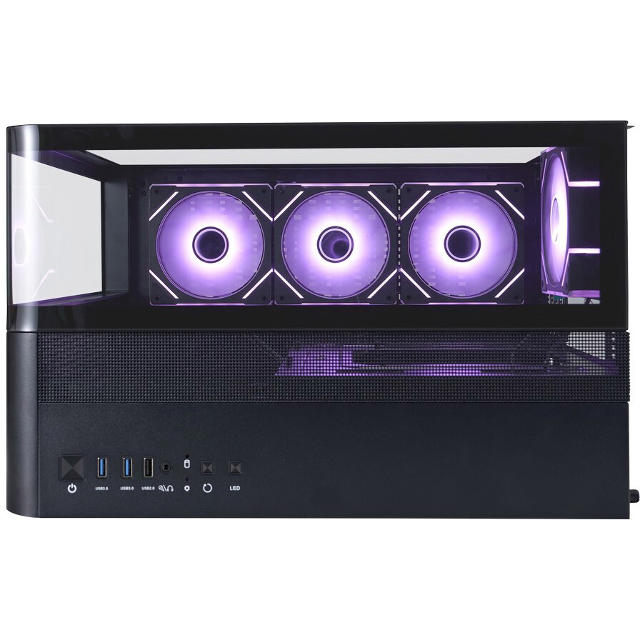 Корпус 1STPLAYER RT6 ARGB Black - RT6-BK-3FC7R-1FC7 - фото 8