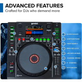 Микшерный пульт Gemini Sound MDJ-900 Professional USB Media Player