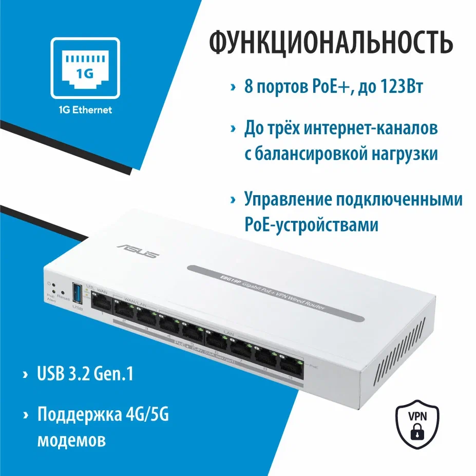 Маршрутизатор (роутер) ASUS ExpertWiFi EBG19P - фото 9
