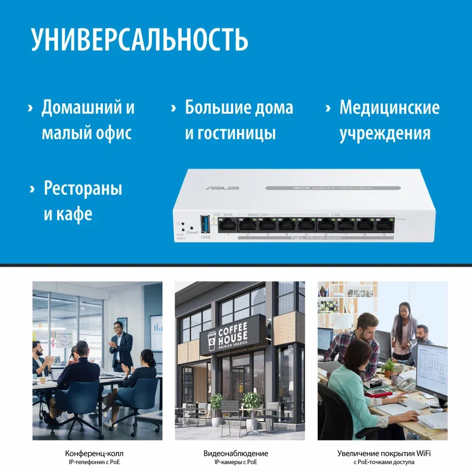 Маршрутизатор (роутер) ASUS ExpertWiFi EBG19P - фото 11