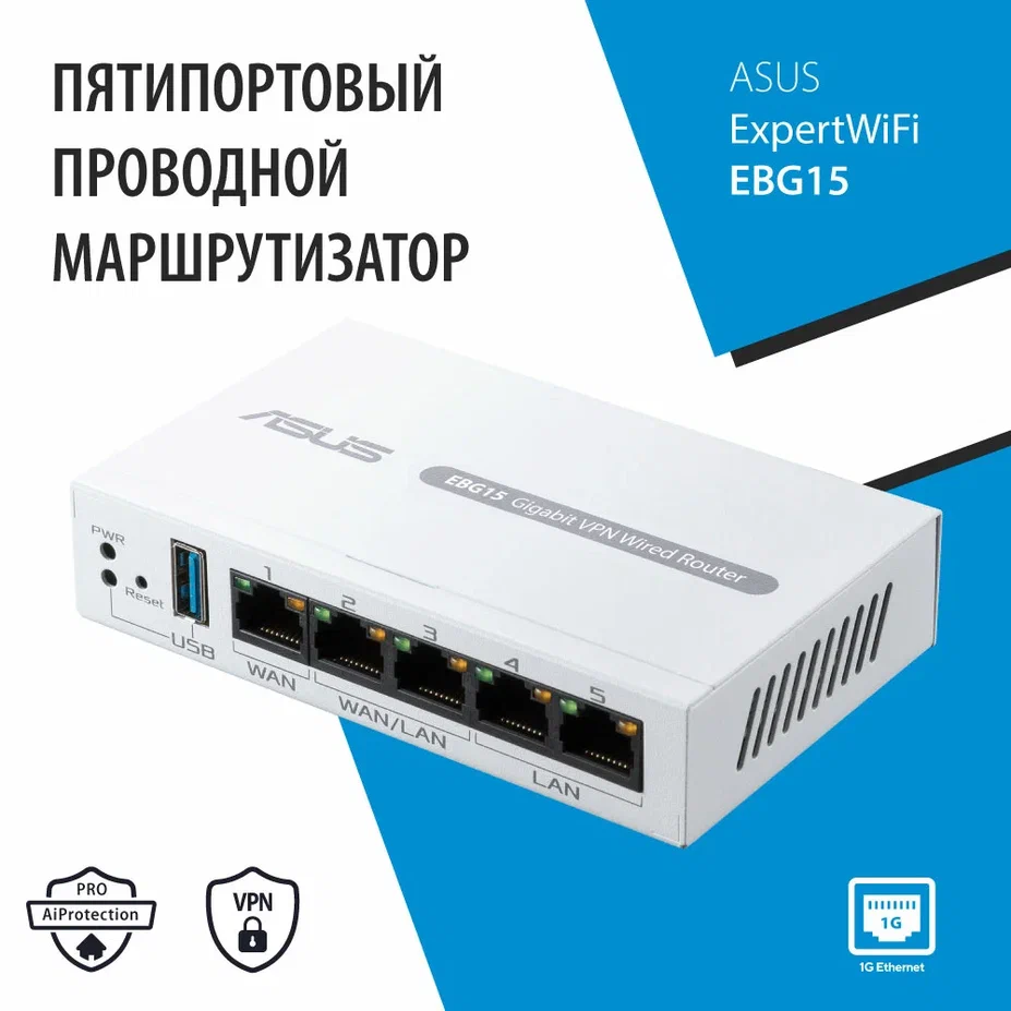 Маршрутизатор (роутер) ASUS ExpertWiFi EBG15 - фото 5