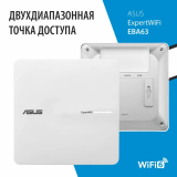 Wi-Fi точка доступа ASUS ExpertWiFi EBA63