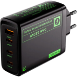 Сетевое зарядное устройство Move Speed AC120 Black/Green
