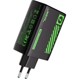Сетевое зарядное устройство Move Speed AC120 Black/Green