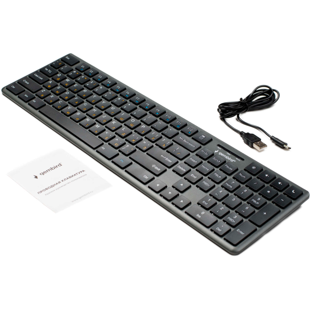 Клавиатура Gembird KB-8460 - фото 4