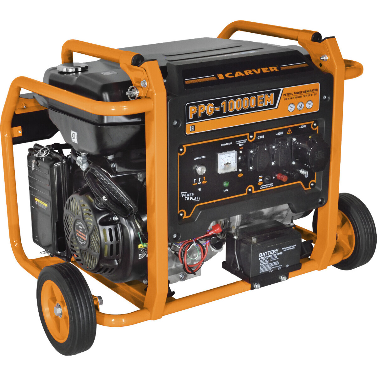 Генератор CARVER PPG-10000EM - 01.020.00031