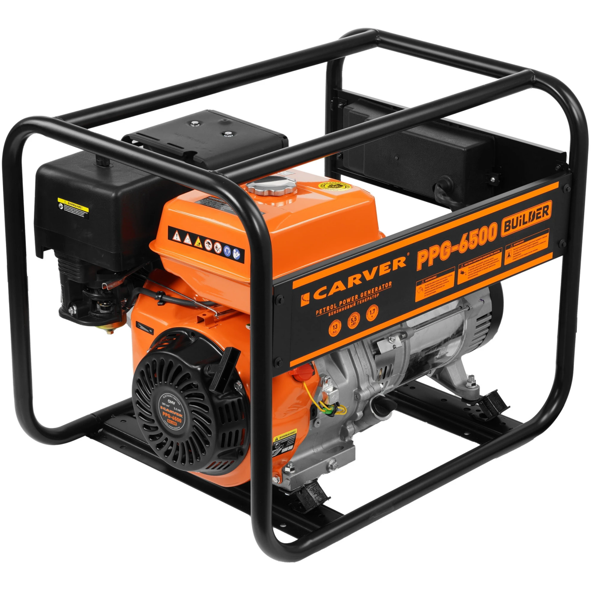 Генератор CARVER PPG-6500 Builder - 01.020.00019 - фото 4
