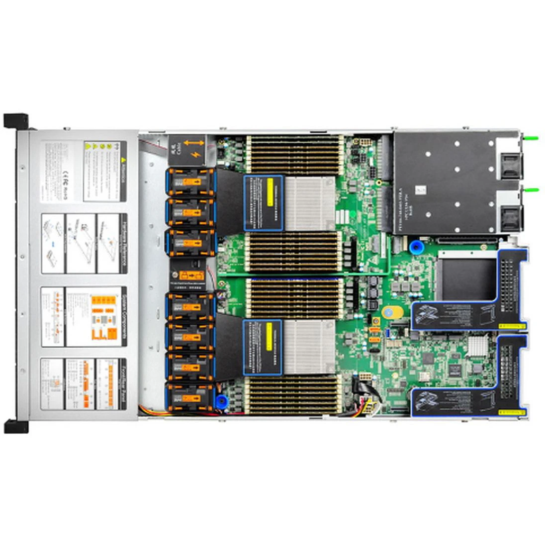 Серверная платформа Gooxi SR101-D10R 2x1300W - фото 2