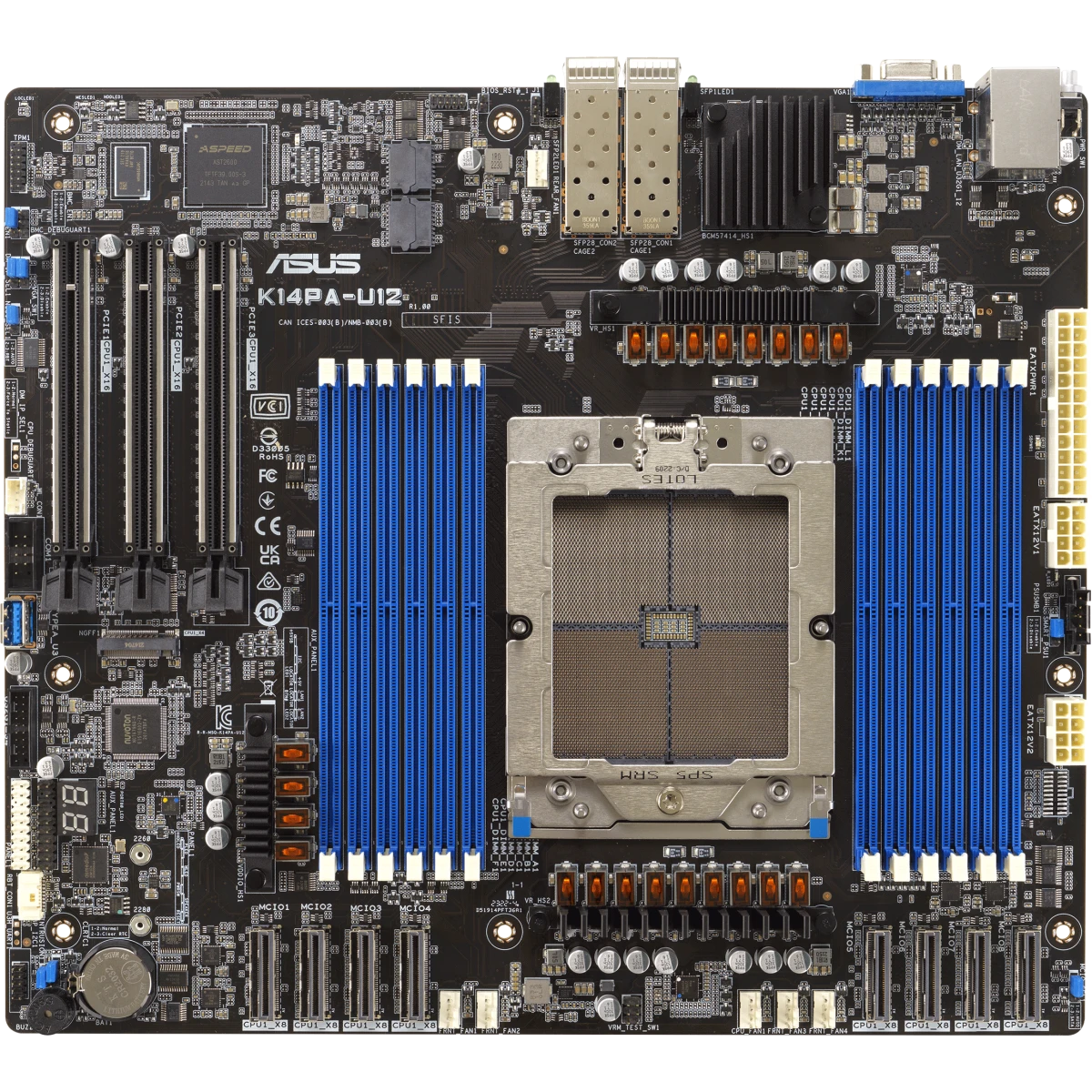 Серверная материнская плата ASUS K14PA-U12 - фото 2