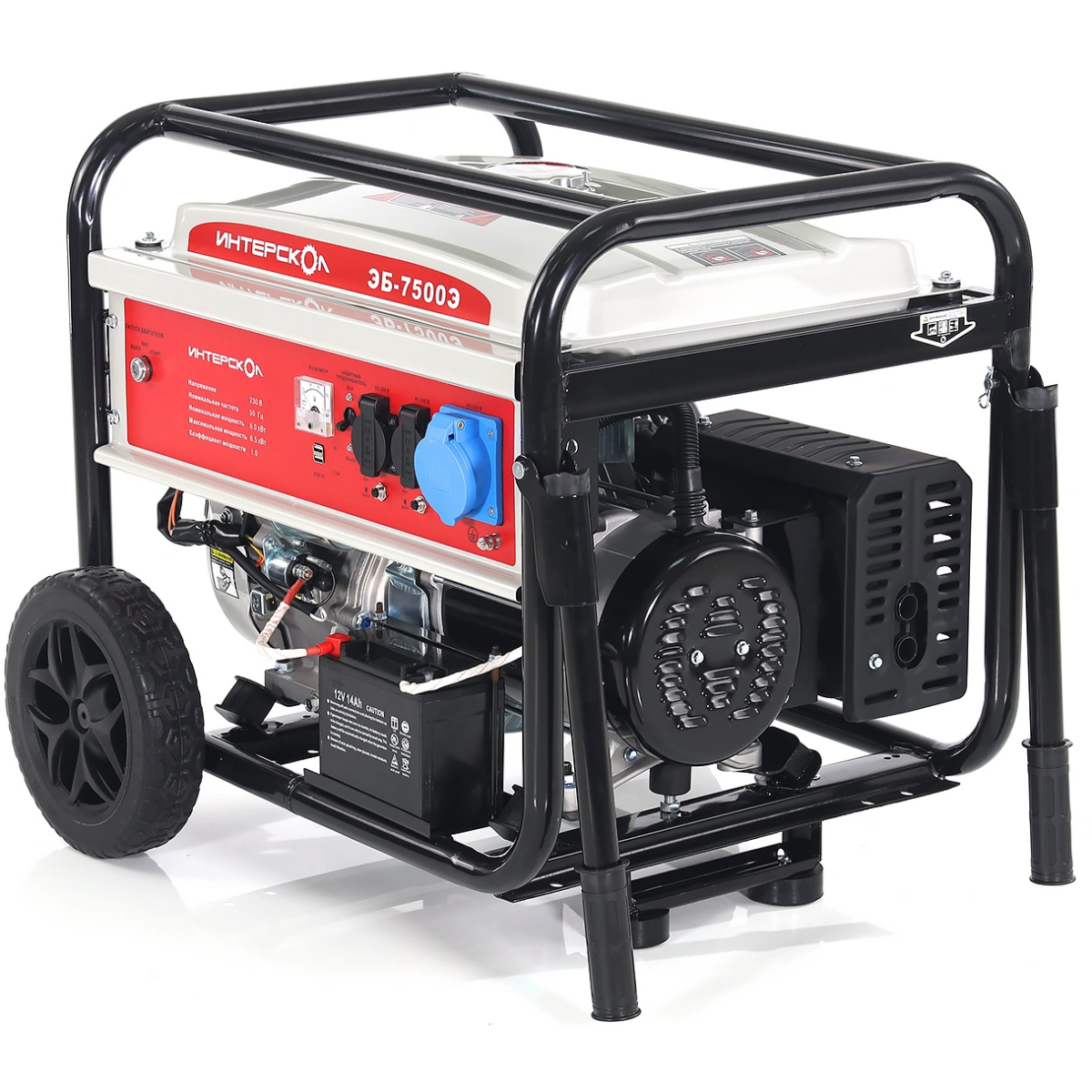 Генератор Интерскол ЭБ-7500Э - 796.0.0.40 - фото 3