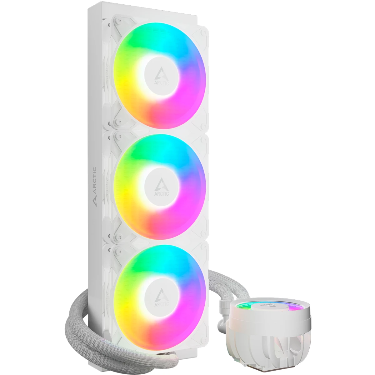 Система жидкостного охлаждения Arctic Liquid Freezer III Pro 360 ARGB White - ACFRE00188A - фото 2