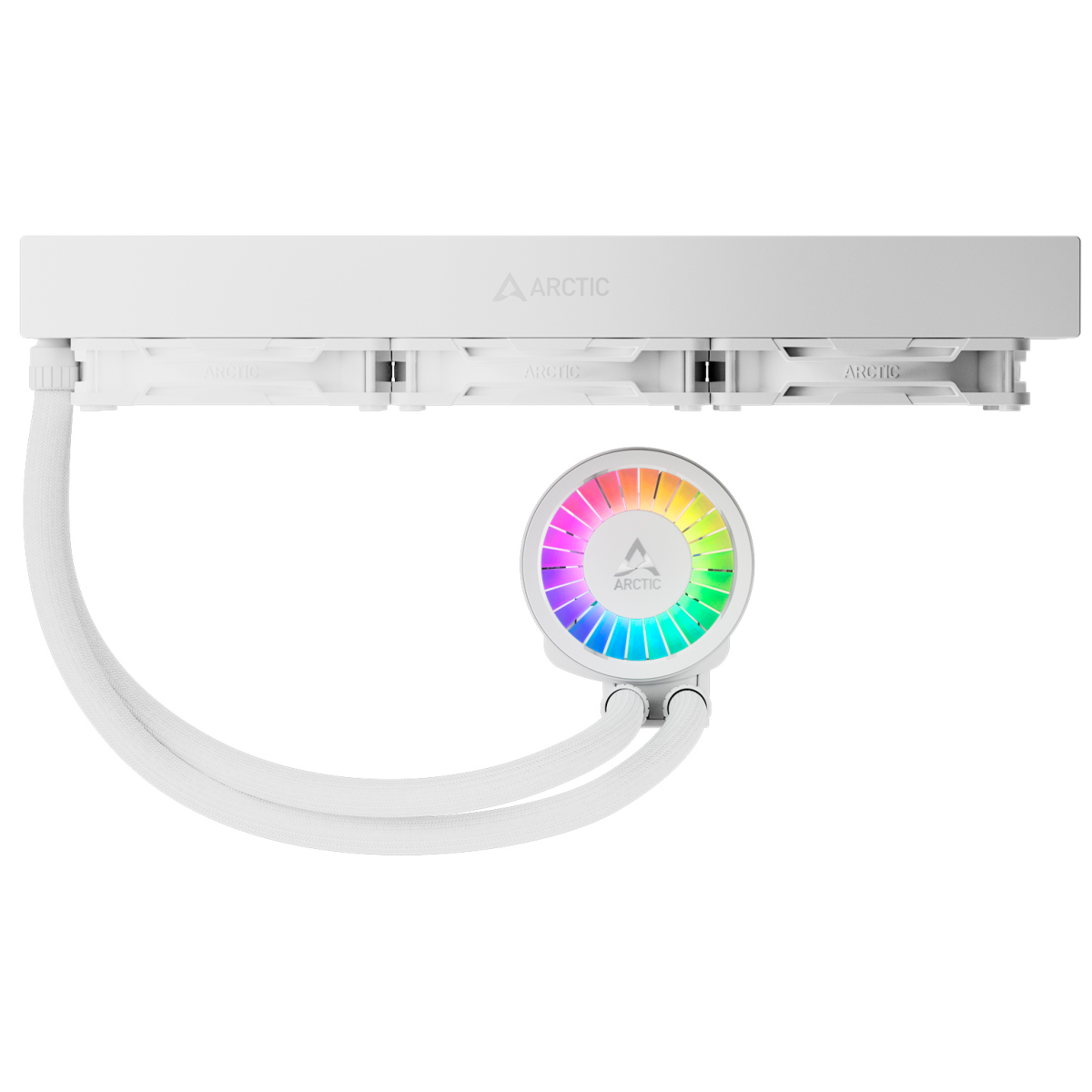 Система жидкостного охлаждения Arctic Liquid Freezer III Pro 360 ARGB White - ACFRE00188A - фото 3