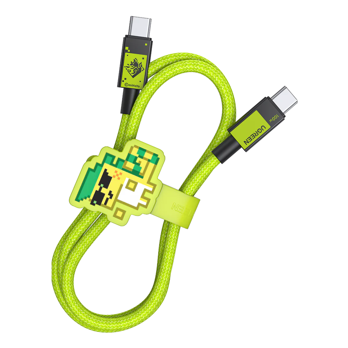 Кабель USB Type-C - USB Type-C, 1м, UGREEN Genshin Impact Edition - 45063GI