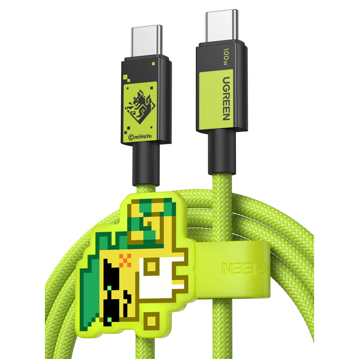 Кабель USB Type-C - USB Type-C, 1м, UGREEN Genshin Impact Edition - 45063GI - фото 2