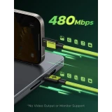 Кабель USB Type-C - USB Type-C, 1м, UGREEN Genshin Impact Edition (45063GI)