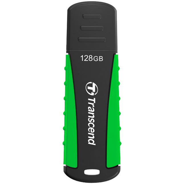 USB Flash накопитель 128Gb Transcend JetFlash 810 Black/Green (TS128GJF810)