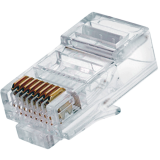 Коннектор RJ-45 NETLAN UEC-UP8P8C-UD-003-TR-100, 100 шт.