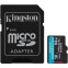 Карта памяти 64Gb MicroSD Kingston Canvas Go! Plus + SD адаптер (SDCG4/64GB) - фото 2