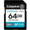 Карта памяти 64Gb SD Kingston Canvas Go! Plus (SDG4/64GB)