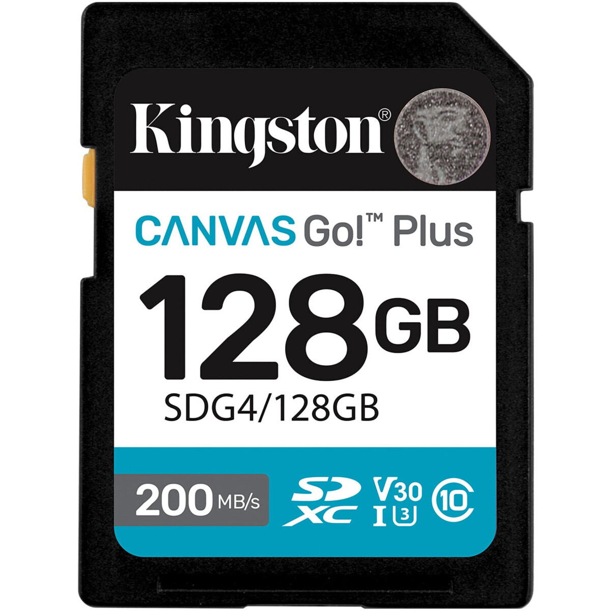 Карта памяти 128Gb SD Kingston Canvas Go! Plus (SDG4/128GB)