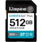 Карта памяти 512Gb SD Kingston Canvas Go! Plus (SDG4/512GB)