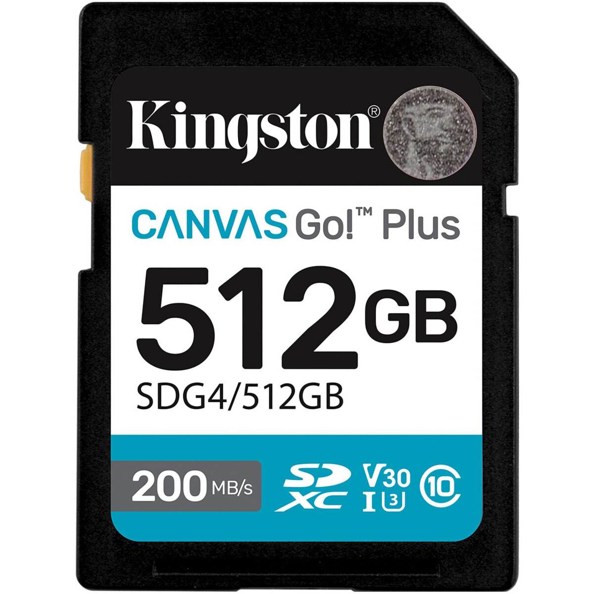 Карта памяти 512Gb SD Kingston Canvas Go! Plus (SDG4/512GB)