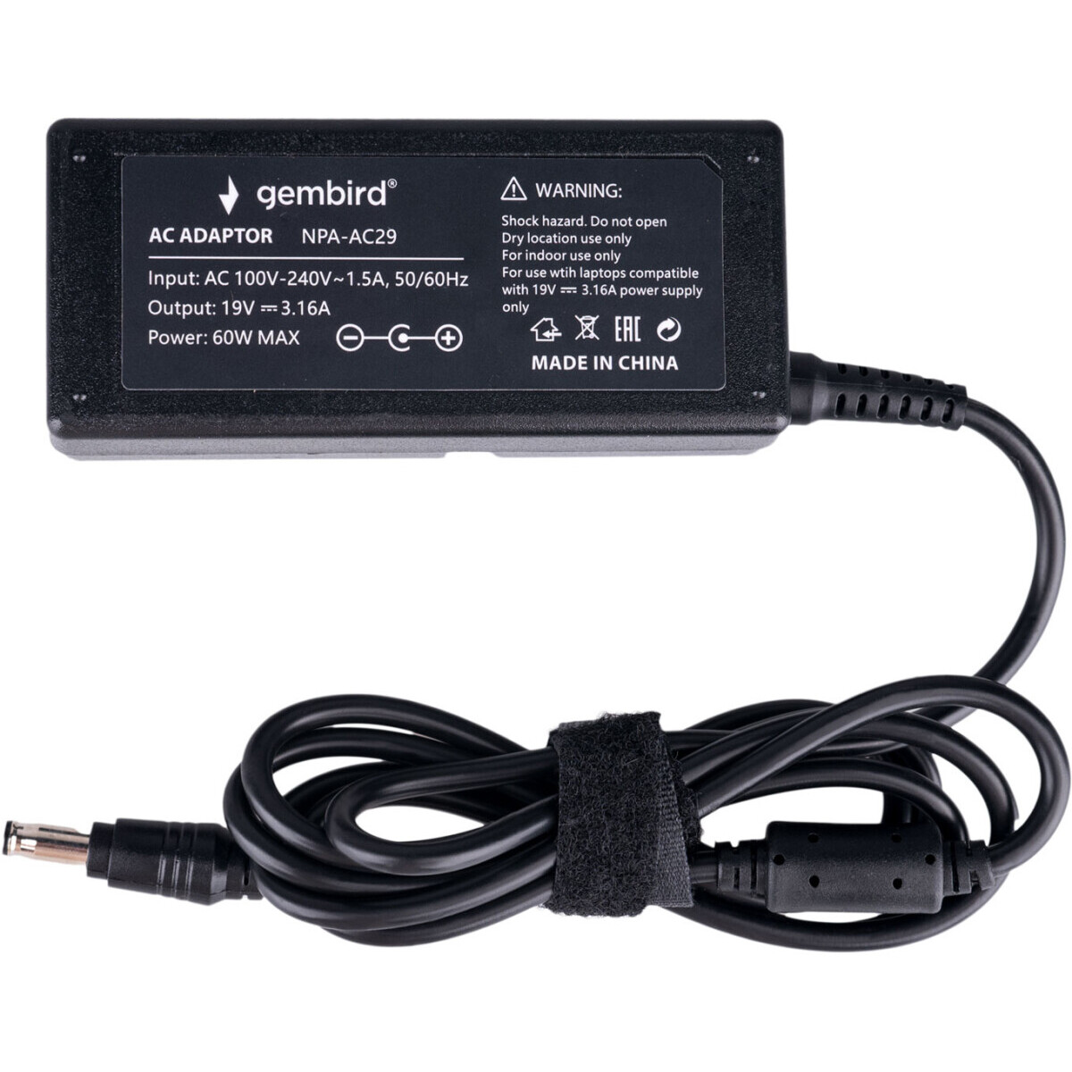 Блок питания для ноутбука Gembird NPA-AC29 - фото 3