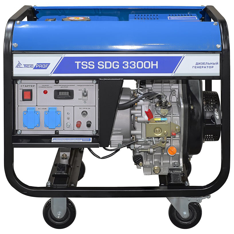 Генератор ТСС SDG 3300H - 100043 - фото 2