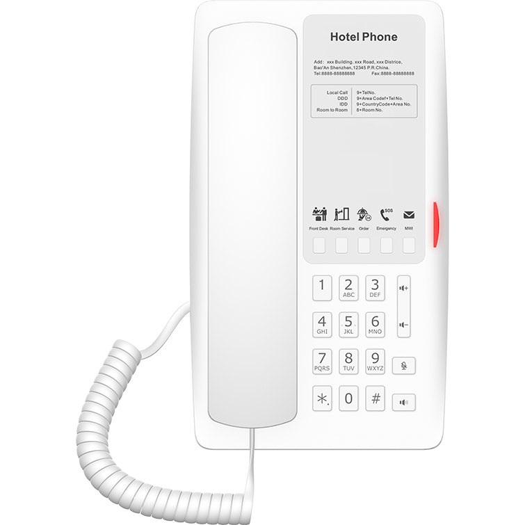 VoIP-телефон Fanvil (Linkvil) H4 Hotel IP Phone White