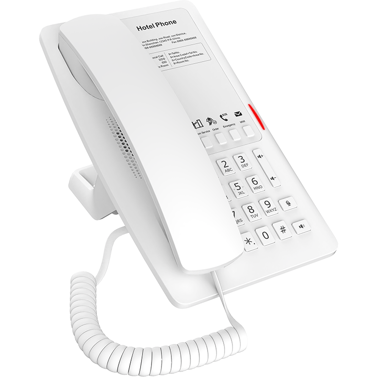 VoIP-телефон Fanvil (Linkvil) H4 Hotel IP Phone White - FH4PPSUW - фото 2