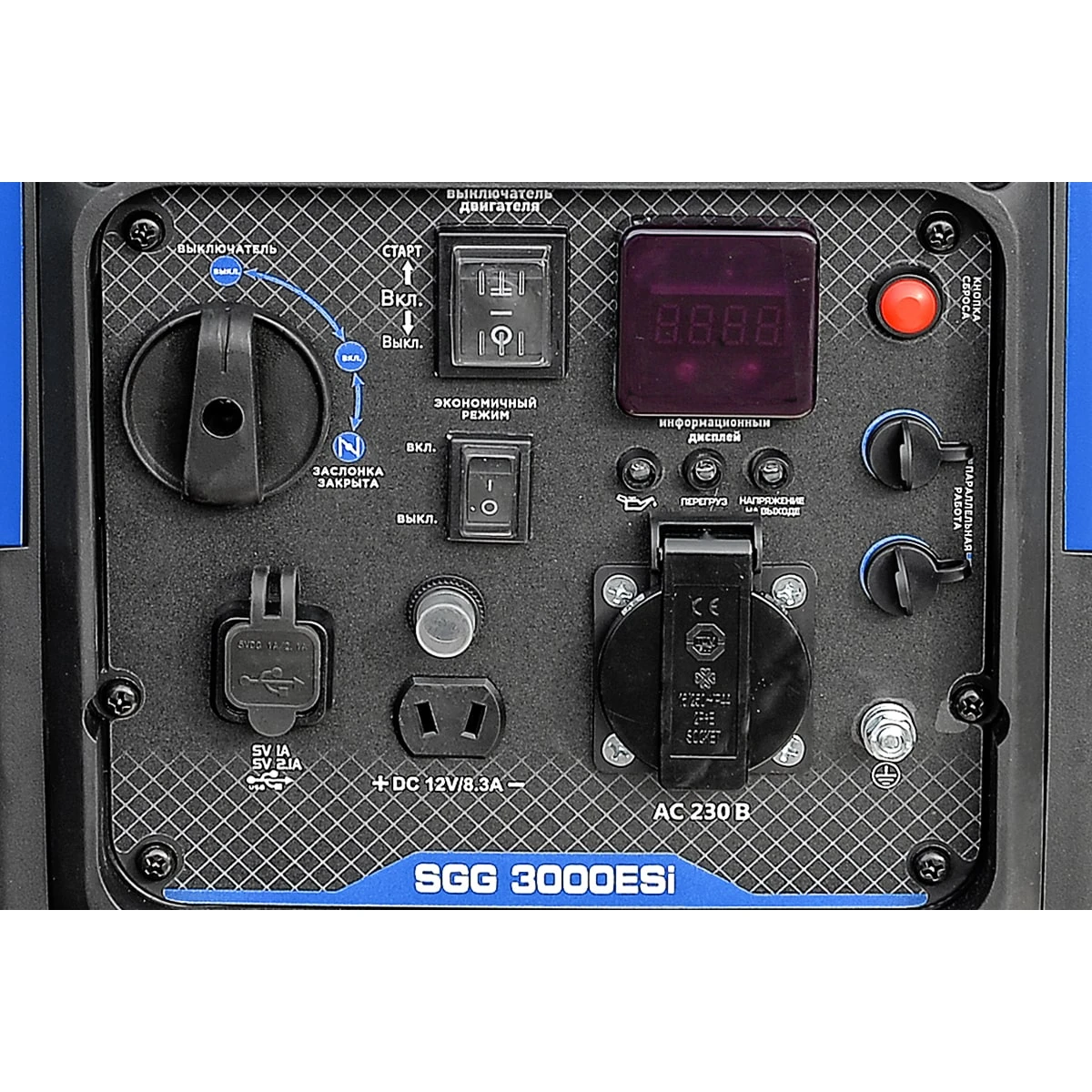 Генератор ТСС SGG 3000ESi - 060058 - фото 2