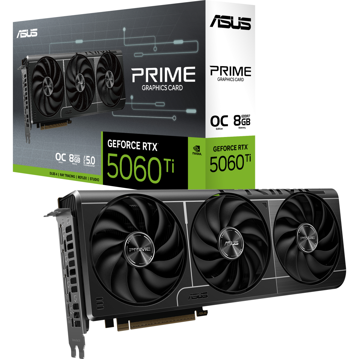 Видеокарта NVIDIA GeForce RTX 5060 Ti ASUS PRIME OC 8Gb (PRIME-RTX5060TI-O8G) - фото 10