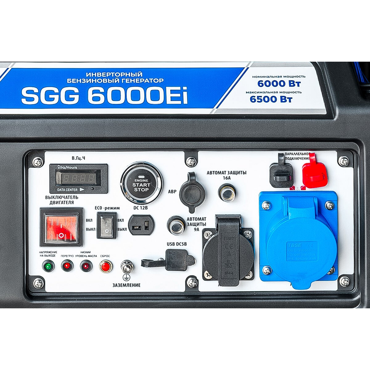 Генератор ТСС SGG 6000Ei - 060059 - фото 2