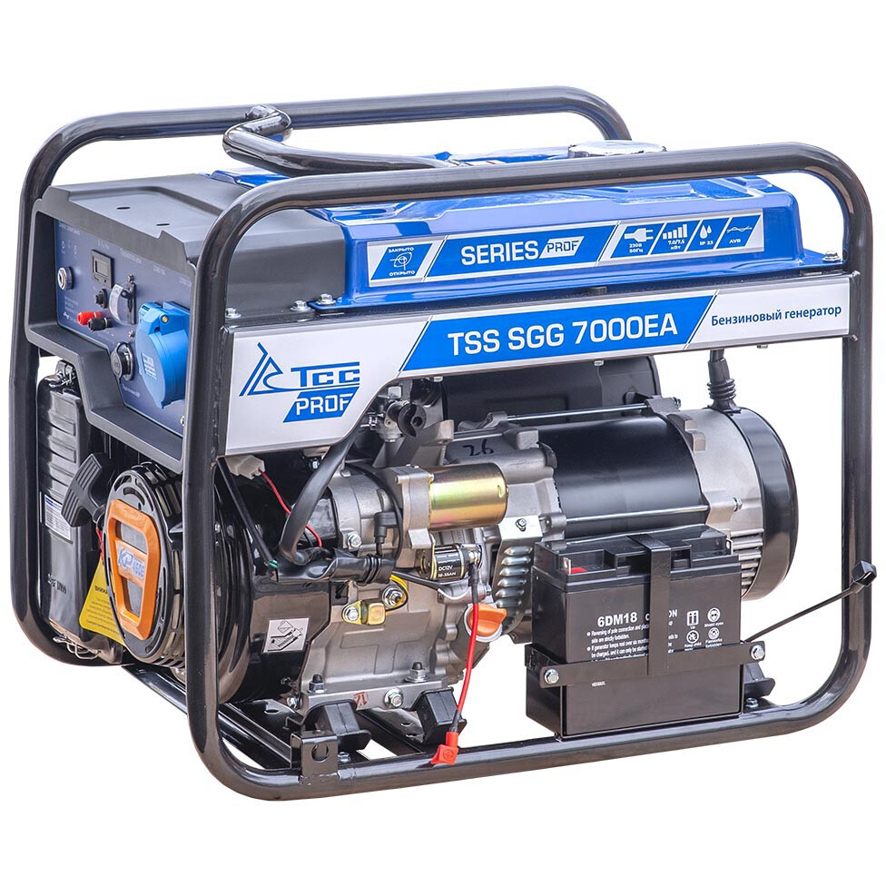Генератор ТСС SGG 7000EA - 030020 - фото 2