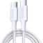 Кабель USB Type-C - USB Type-C, 2м, UGREEN L501 White - 35219