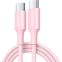 Кабель USB Type-C - USB Type-C, 2м, UGREEN L501 Pink - 65246