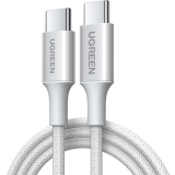 Кабель USB Type-C - USB Type-C, 2м, UGREEN L501 Titanium (65248)