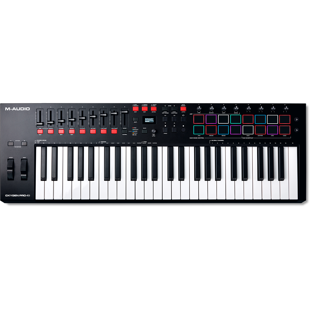 MIDI-клавиатура M-Audio Oxygen Pro 49 - OXYGENPRO49